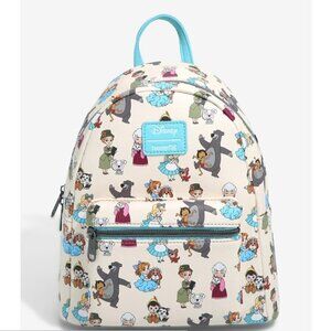LOUNGEFLY Disney Chibi Animal Love Mini Backpack Nwt